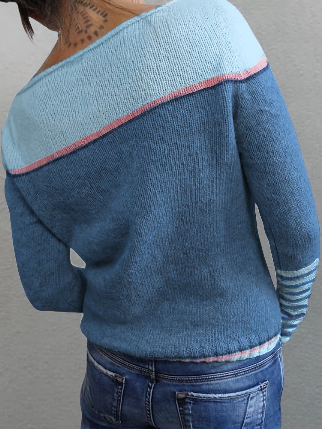 Freya™ | Langermet Stripete Genser