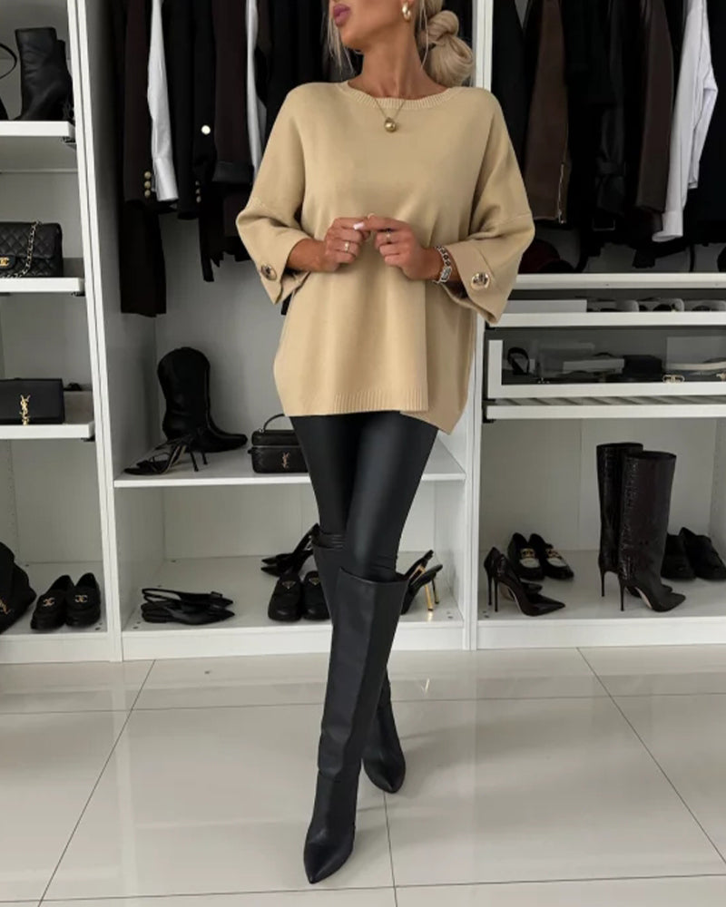 Freya™ | Elegant strikkebluse