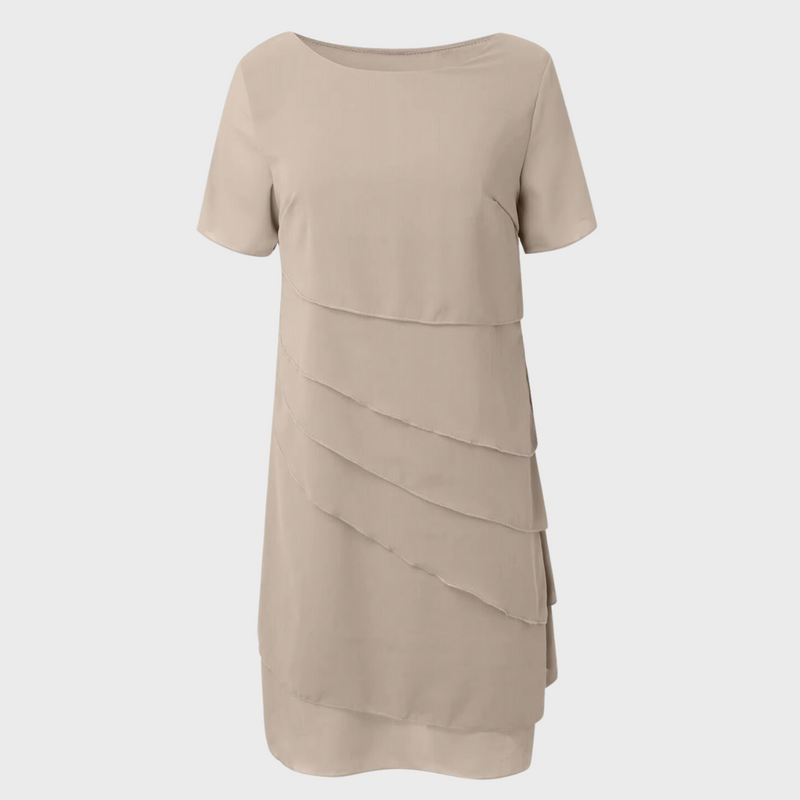 Dorte™ | Layered Chiffon Dress