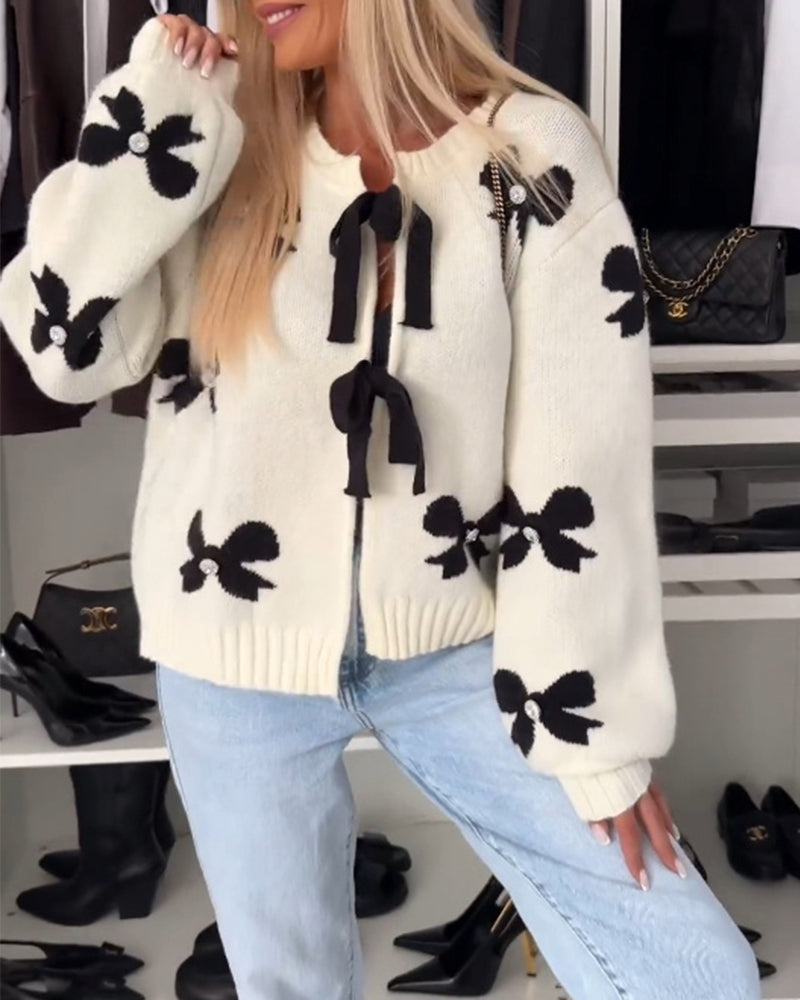Dorte™ | Elegant Knot Cardigan