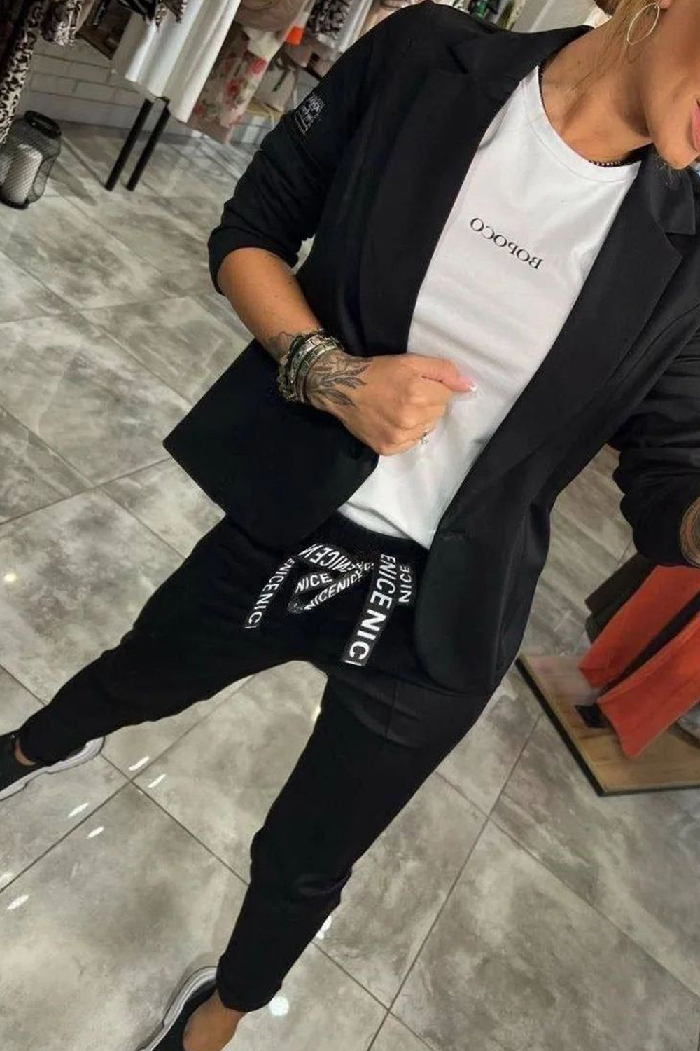 Freya™ | Stilig Top & Bukse Sett