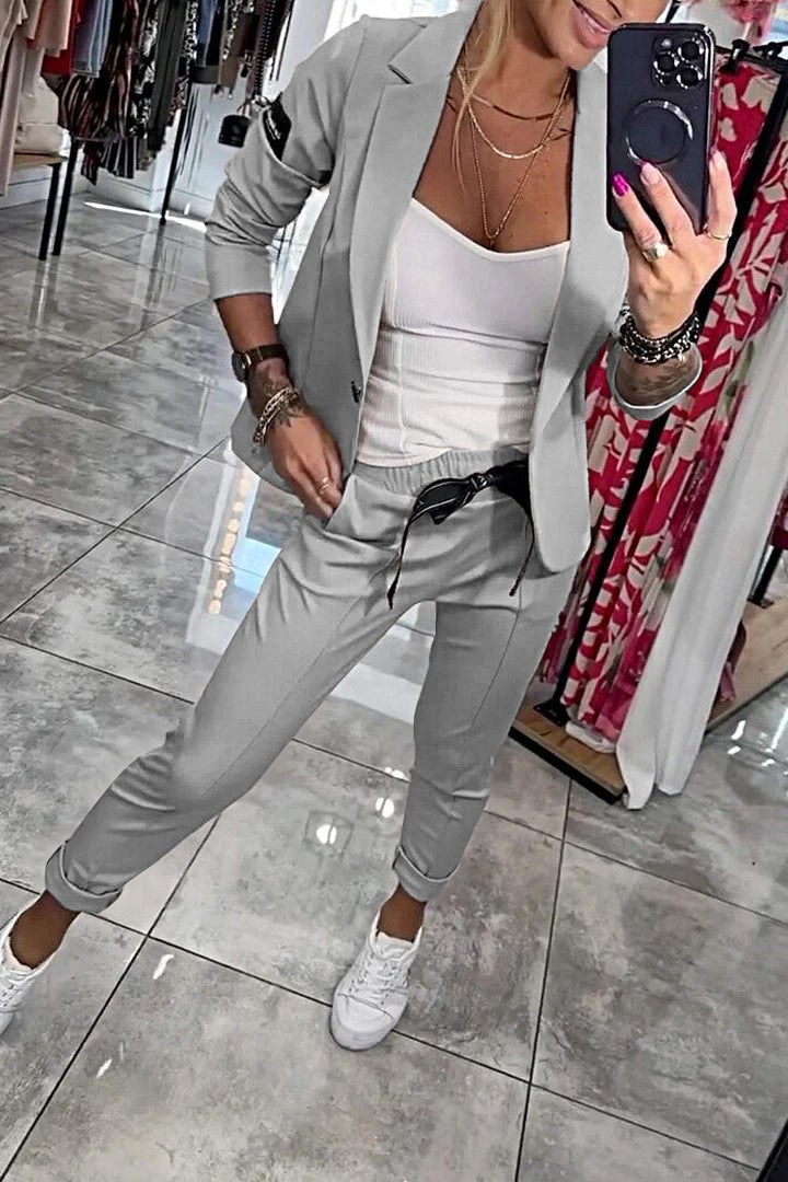 Freya™ | Stilig Top & Bukse Sett