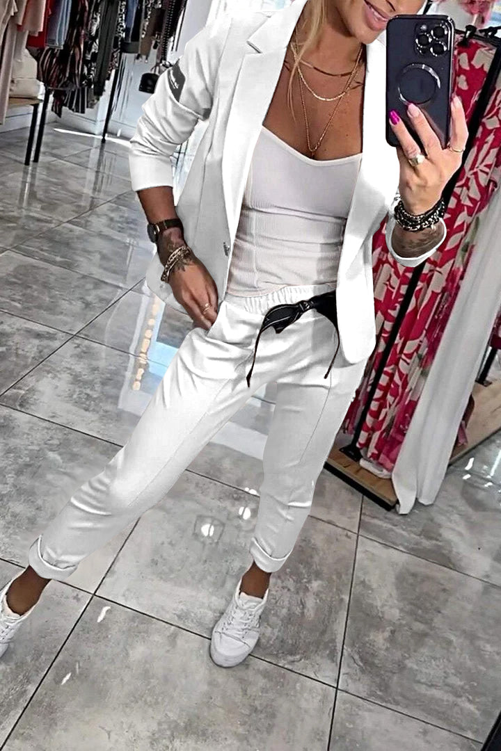 Freya™ | Stilig Top & Bukse Sett