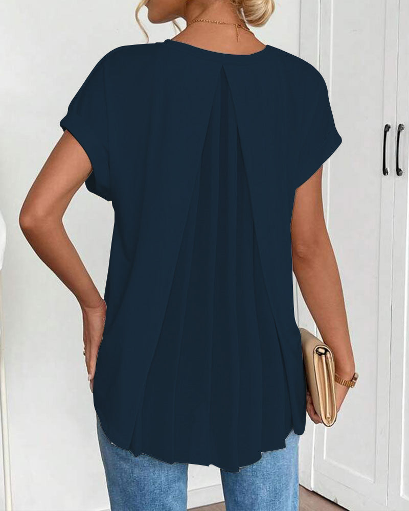 Dorte™ | Unisex Short Sleeve Patchwork T-Shirt