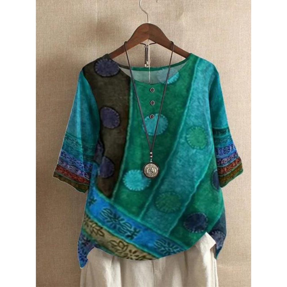 Dorte™ | Comfortable Colorful Top