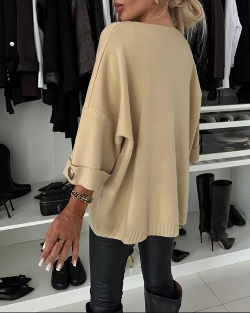 Freya™ | Elegant strikkebluse
