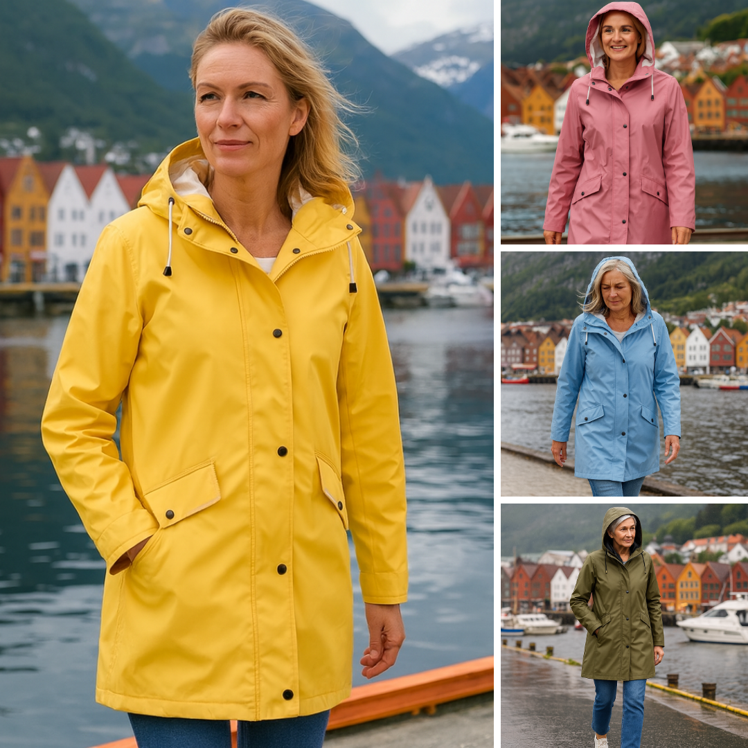 Freya™ | Farget, stilig og vanntett jakke | BESTSELLER