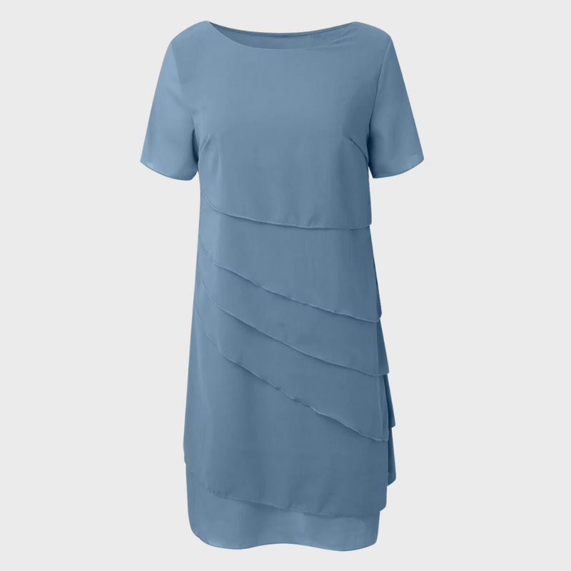 Dorte™ | Layered Chiffon Dress