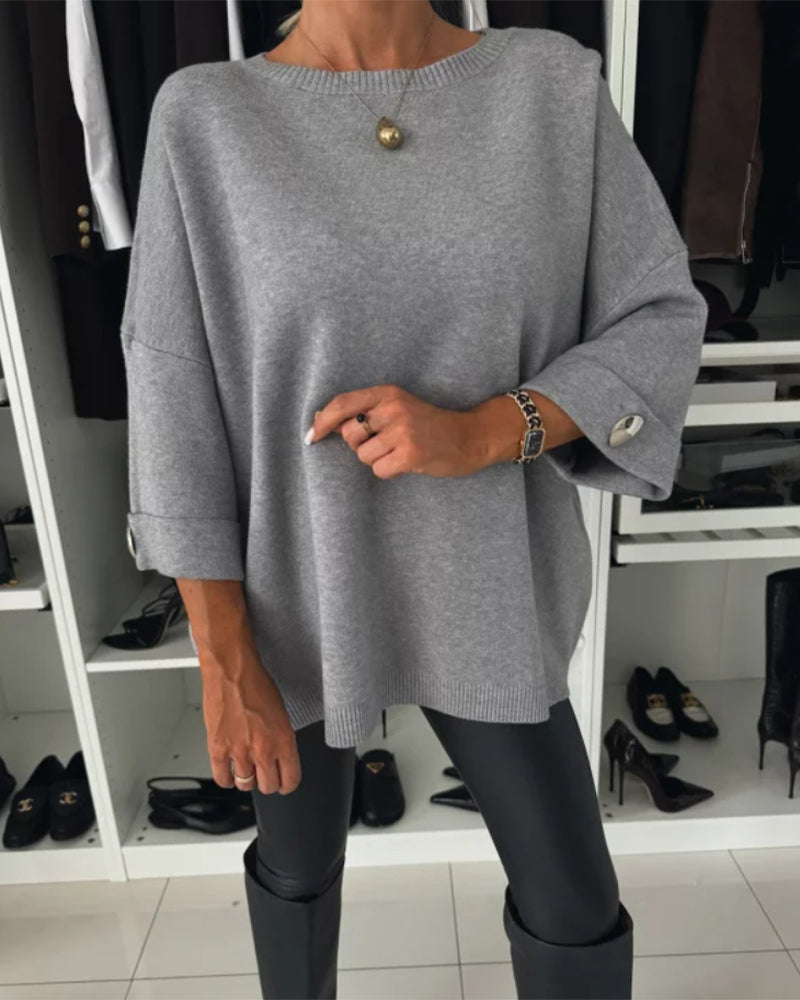 Freya™ | Elegant strikkebluse