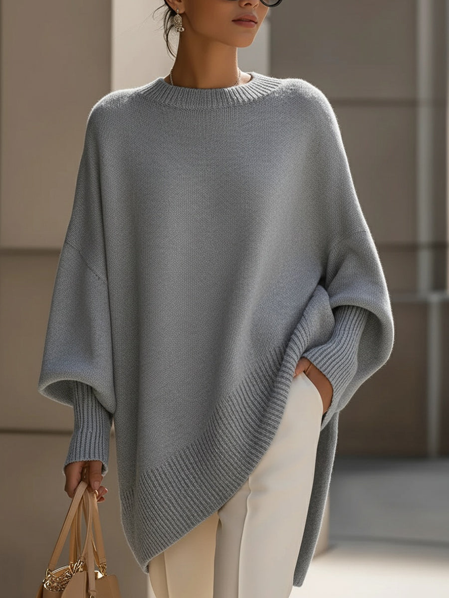 ISALIE | Pull en laine mélangée coupe oversize