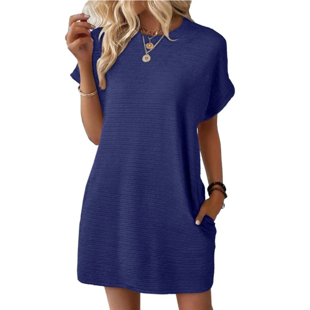Dorte™ | Casual Minimalist Round Neck Summer Dress