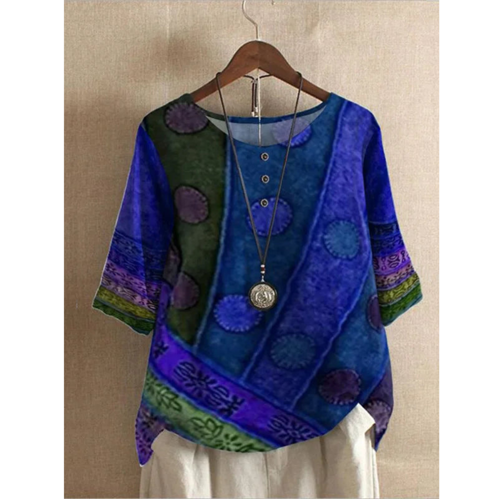 Dorte™ | Comfortable Colorful Top