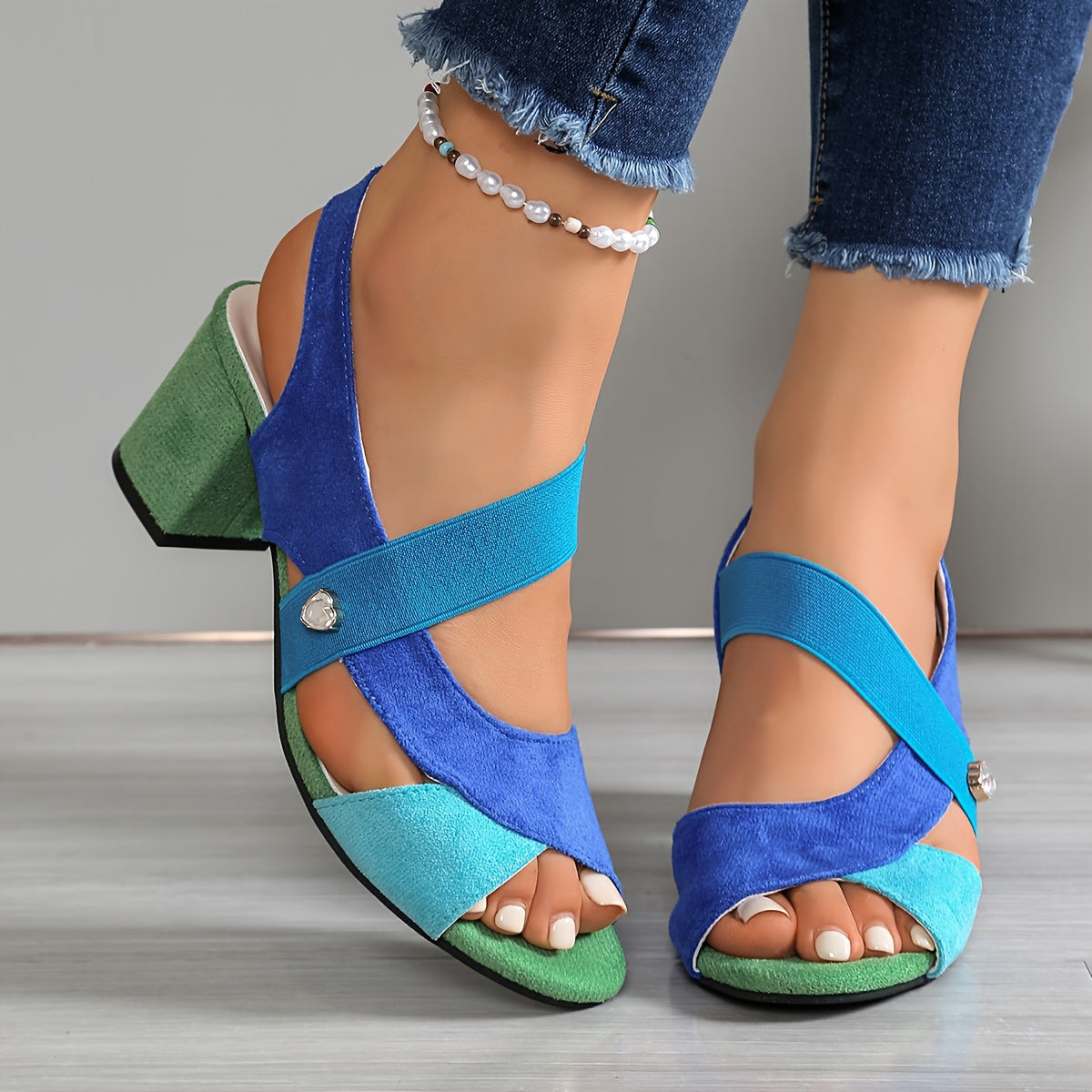 Linda | Talons Blocs Orthopédiques Confort