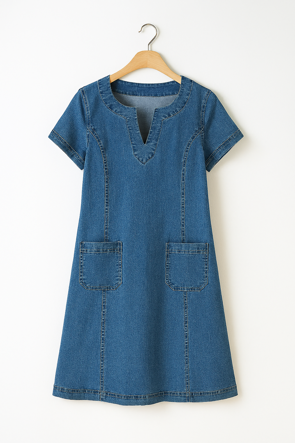 Freya™ | Myk Denim Kjole