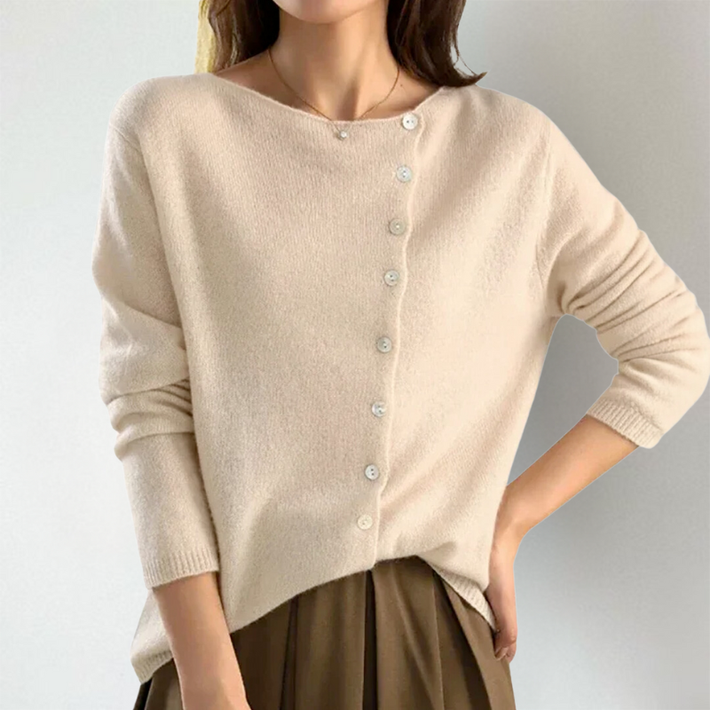 Freya™ | Asymmetrisk Knappetopp