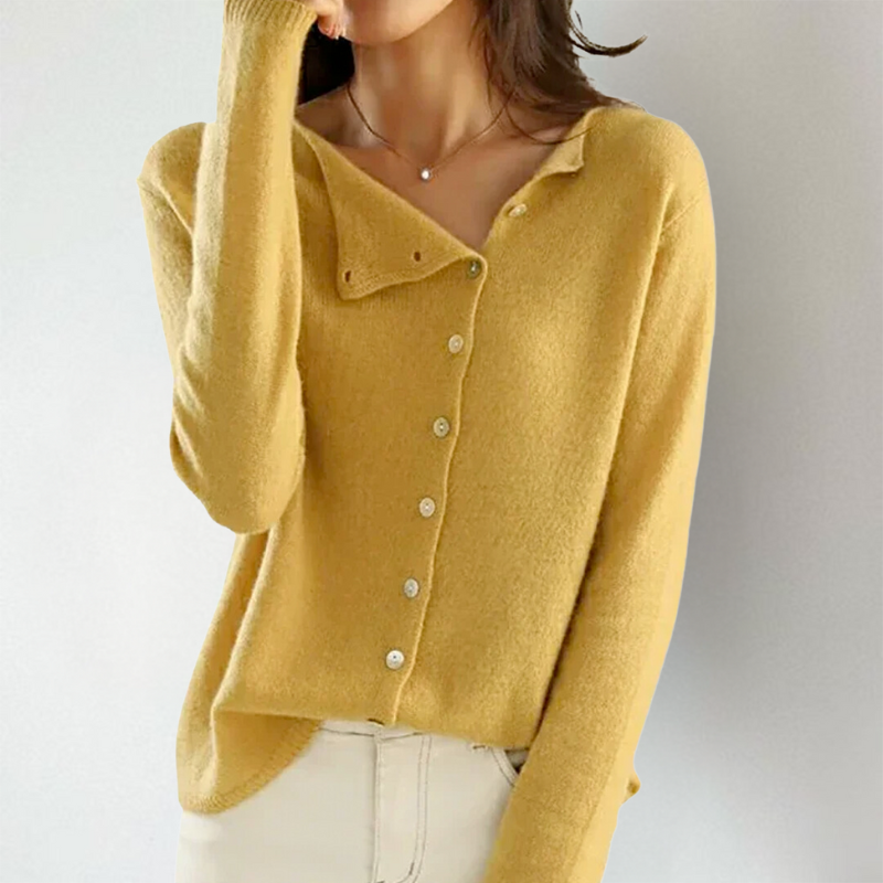 Freya™ | Asymmetrisk Knappetopp