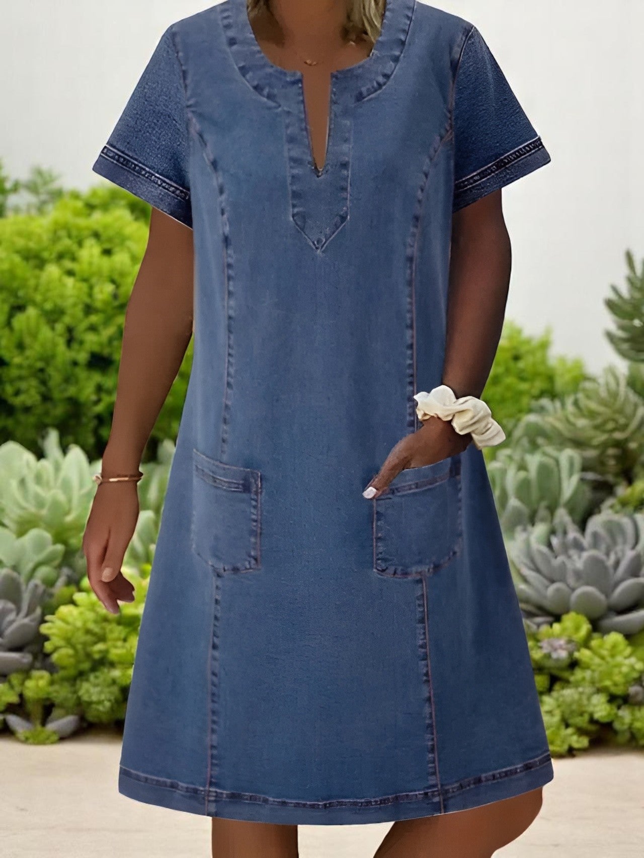 Dorte™ | Julia Soft Denim Dress