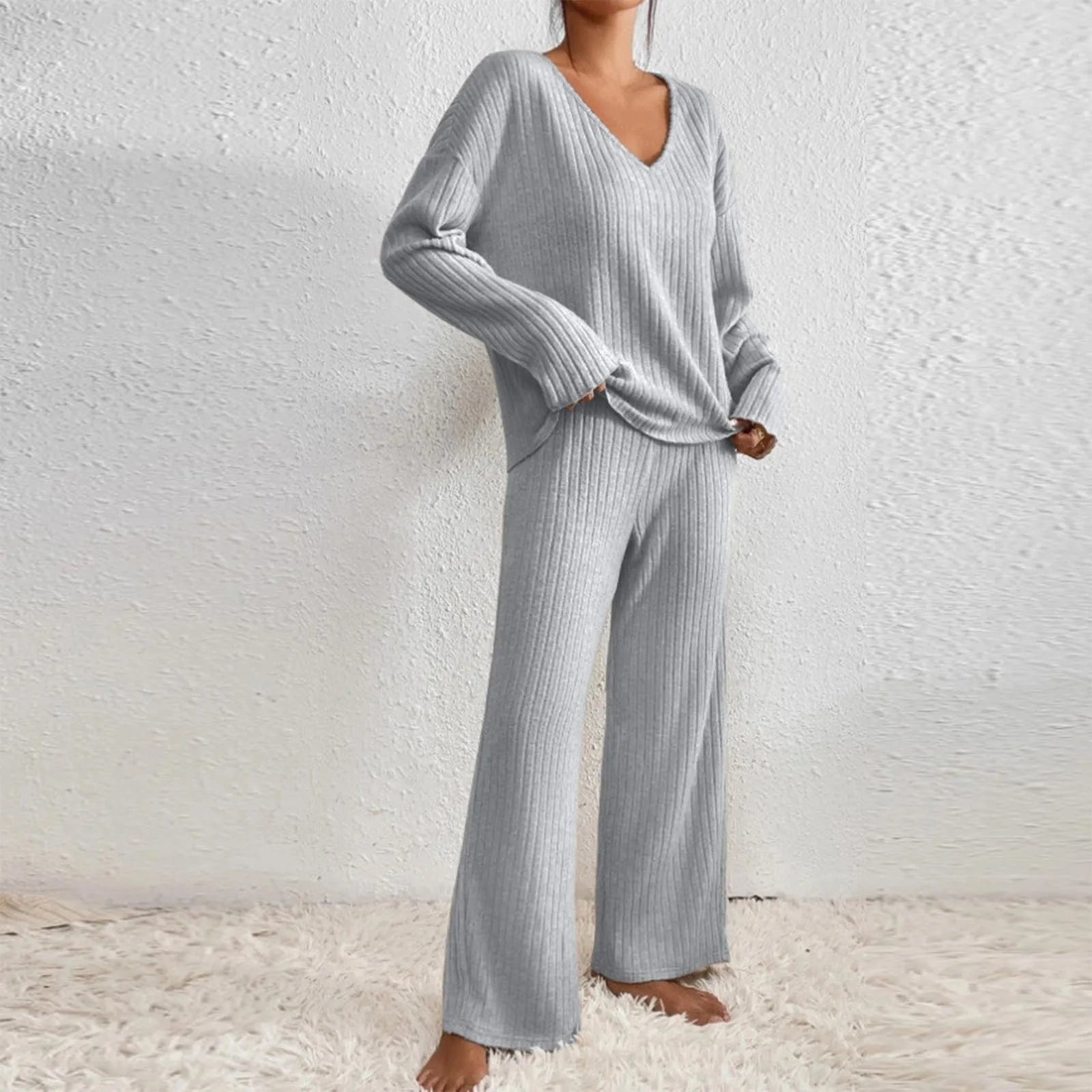 Freya™ | Ribbestrikket Sett