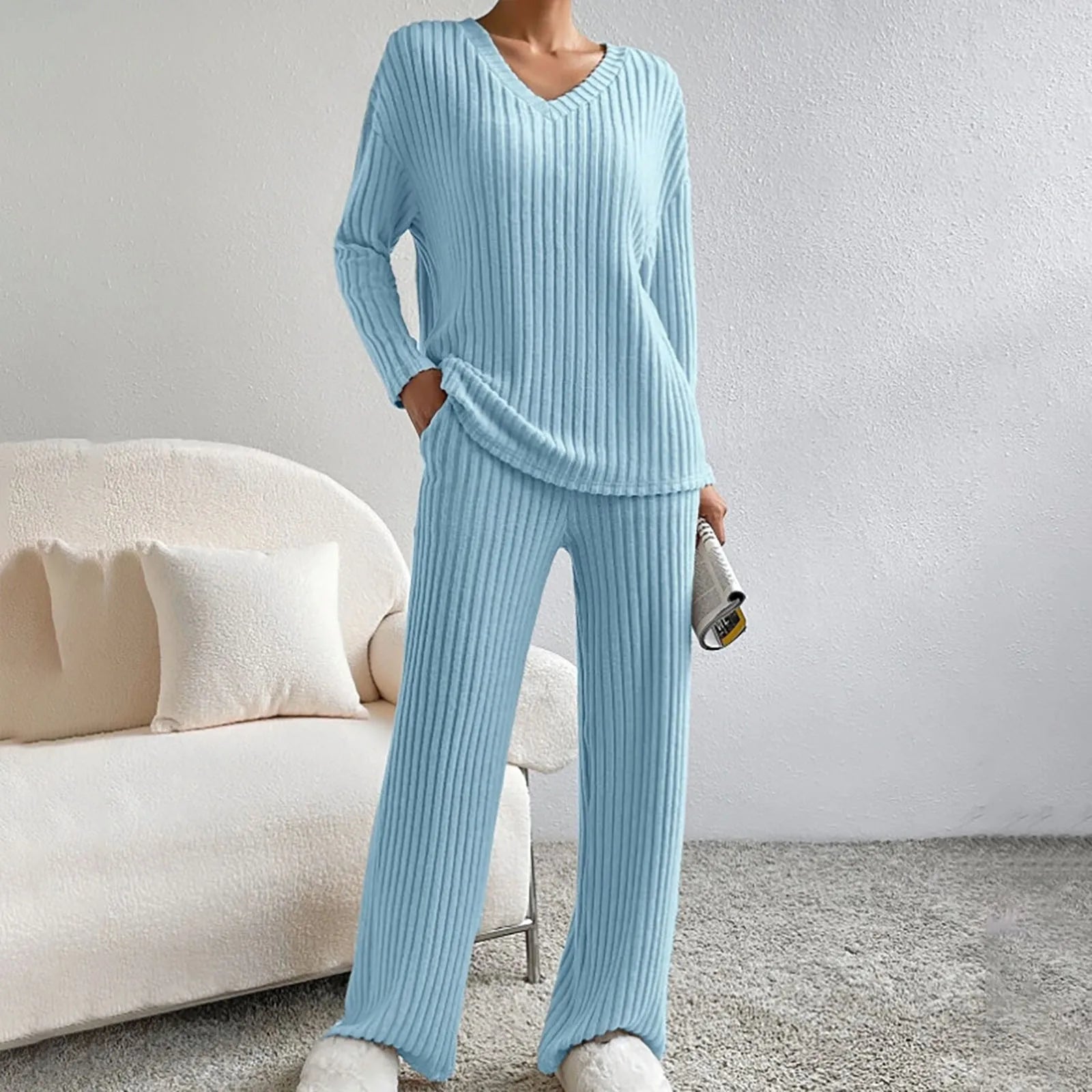 Freya™ | Ribbestrikket Sett