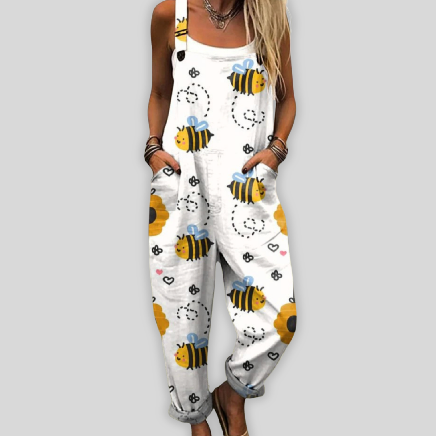 Freya™ | Elegant Jumpsuit med Ledig Passform for Avslappet Stil