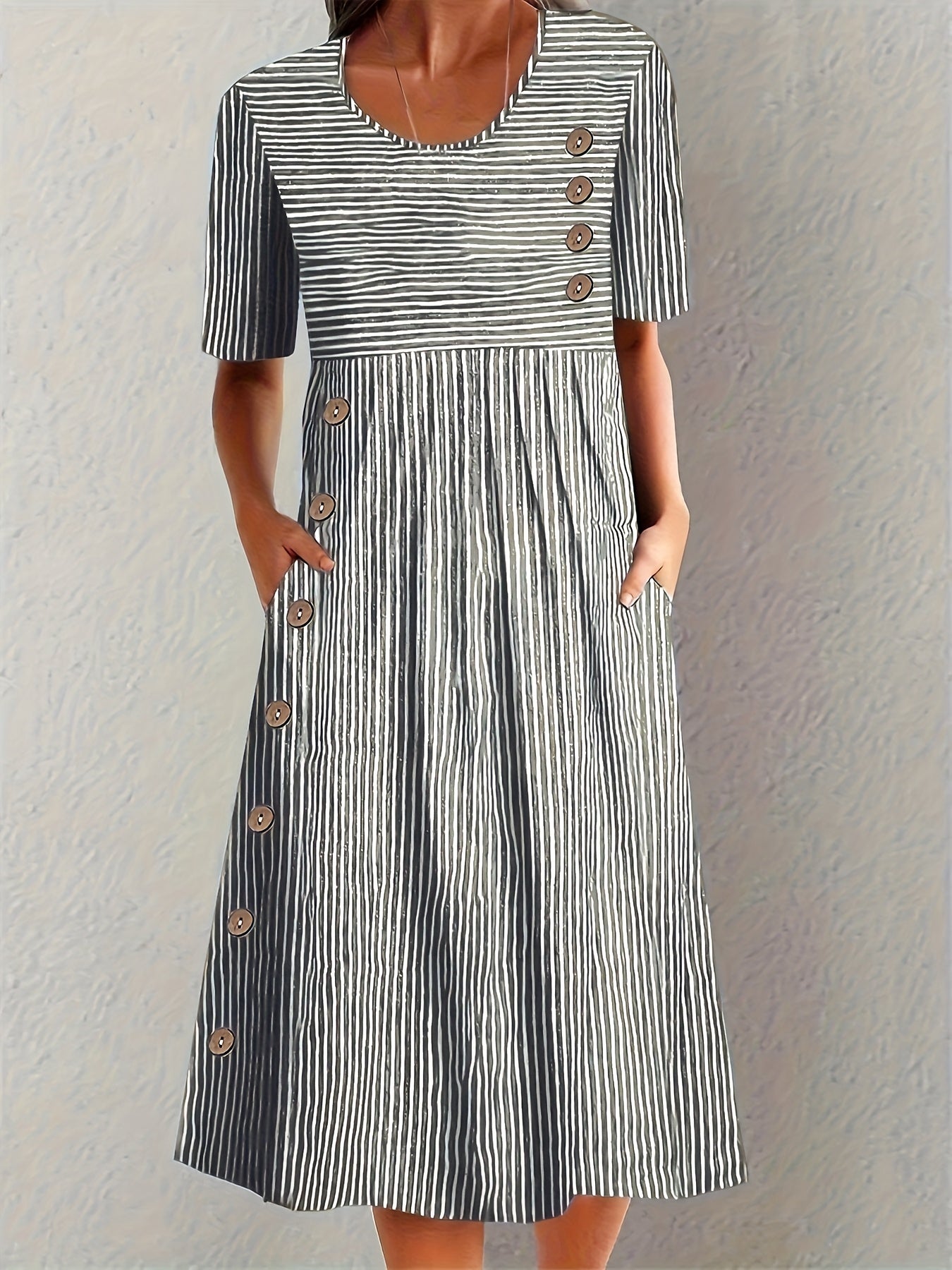 Freya™ | Stripete Sommerkjole