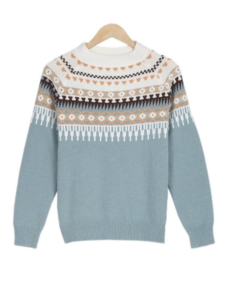 Freya™ | Koselig Myk Strikkegenser" can be rewritten as "Cozy Soft Knit Sweater.