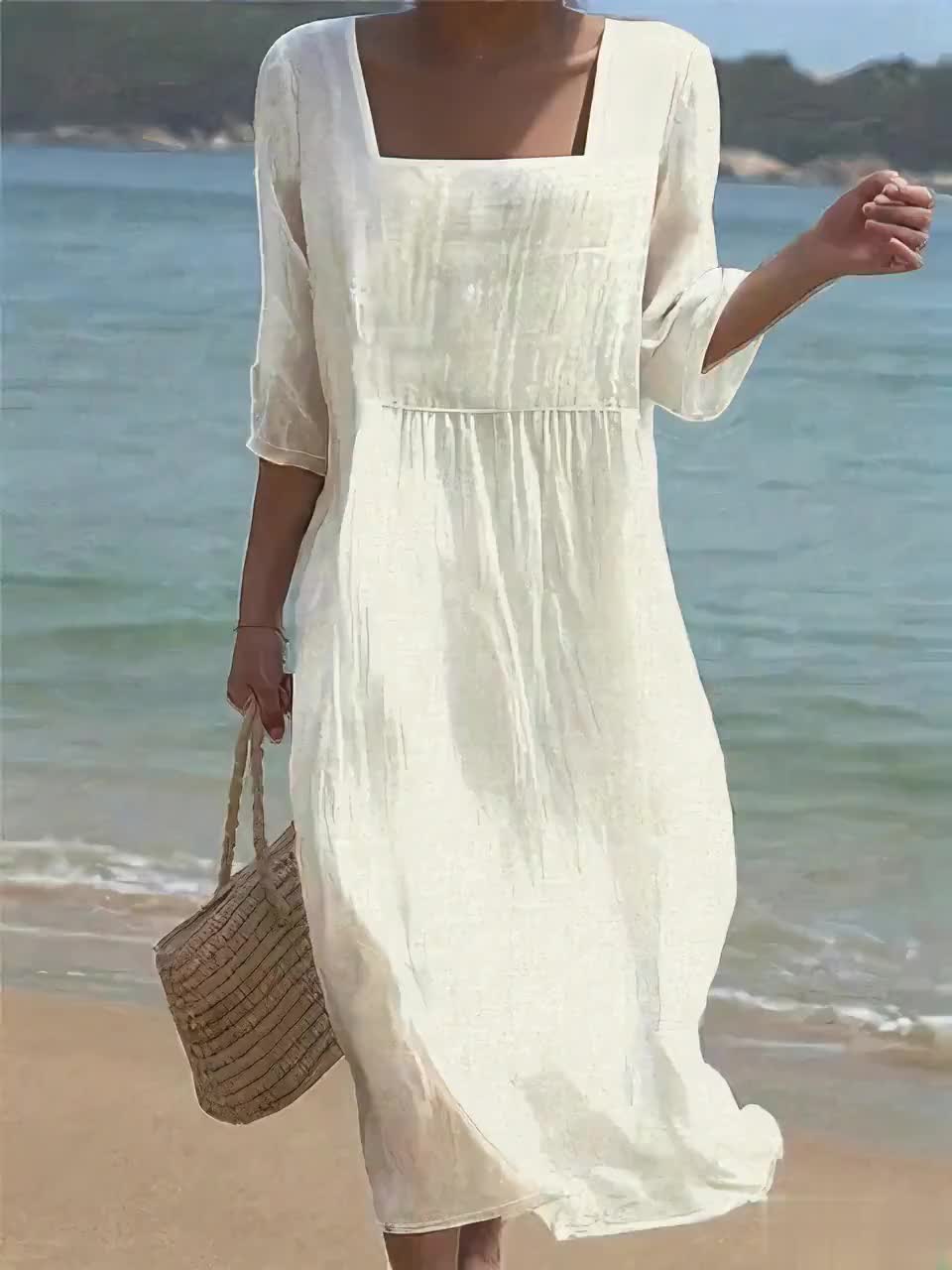 Dorte™ | Casual Linen Dress