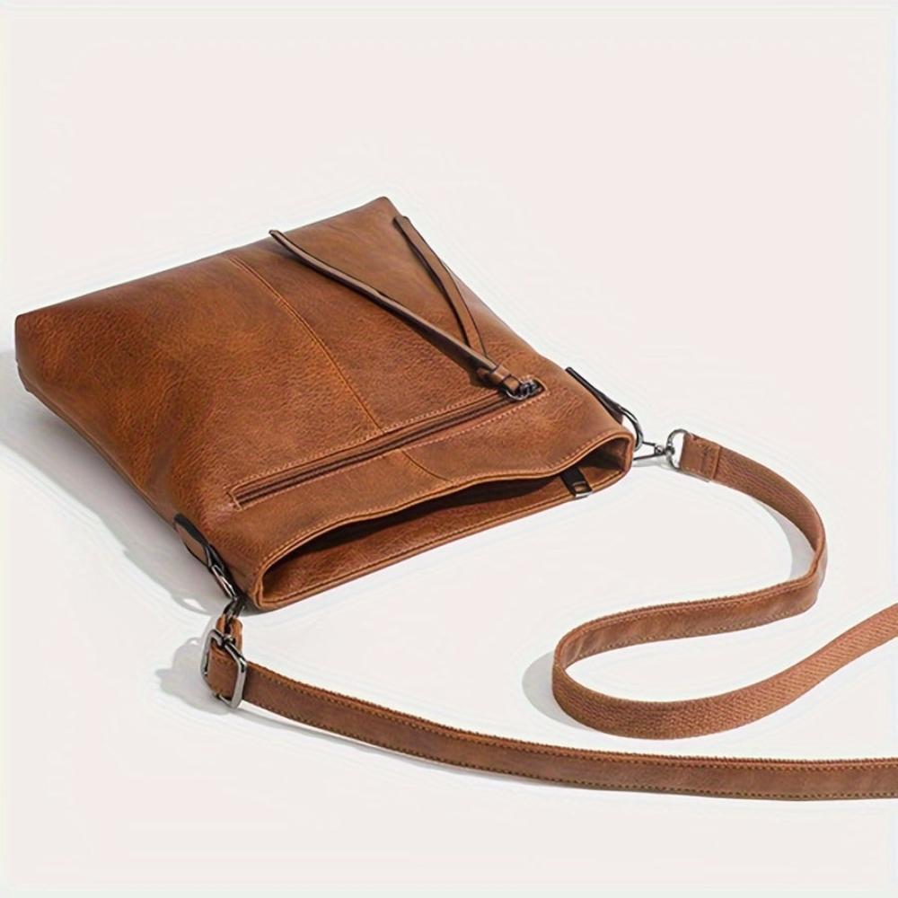 Sac bandoulière carré rétro Lena