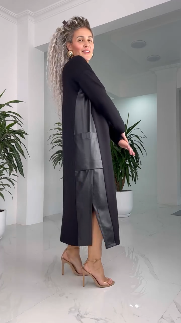 MARILYN™ - Robe Midi Minimaliste Classique