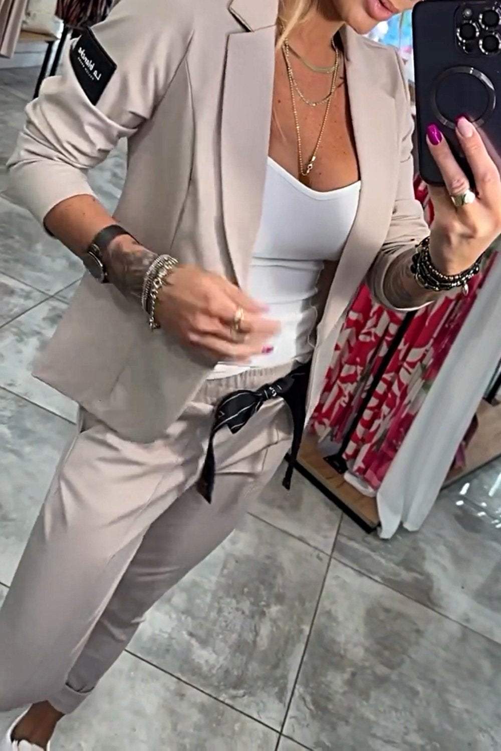 Freya™ | Stilig Top & Bukse Sett