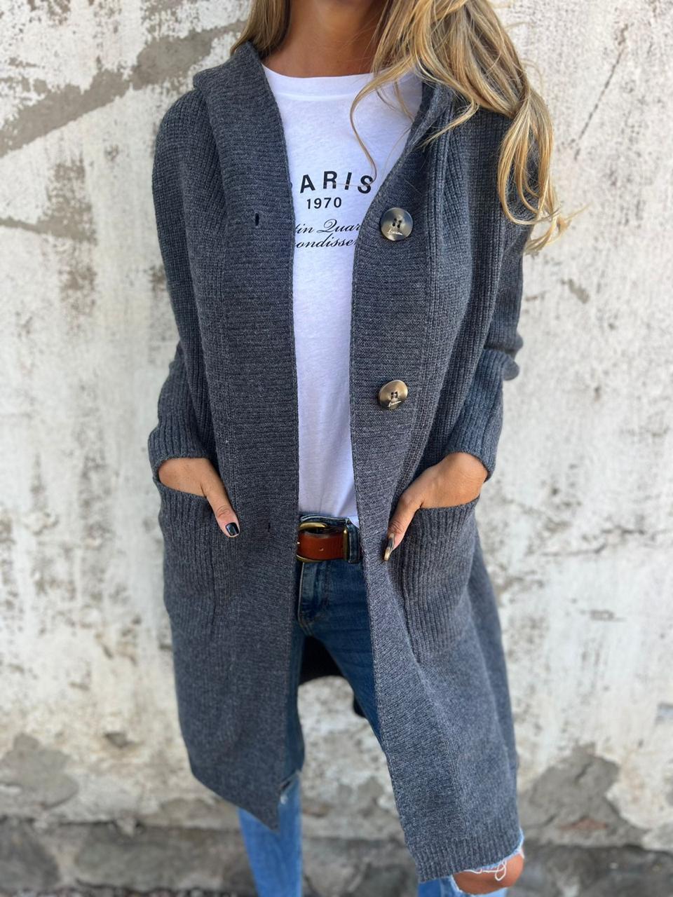 Dorte™ | Elegant Long Knit Cardigan