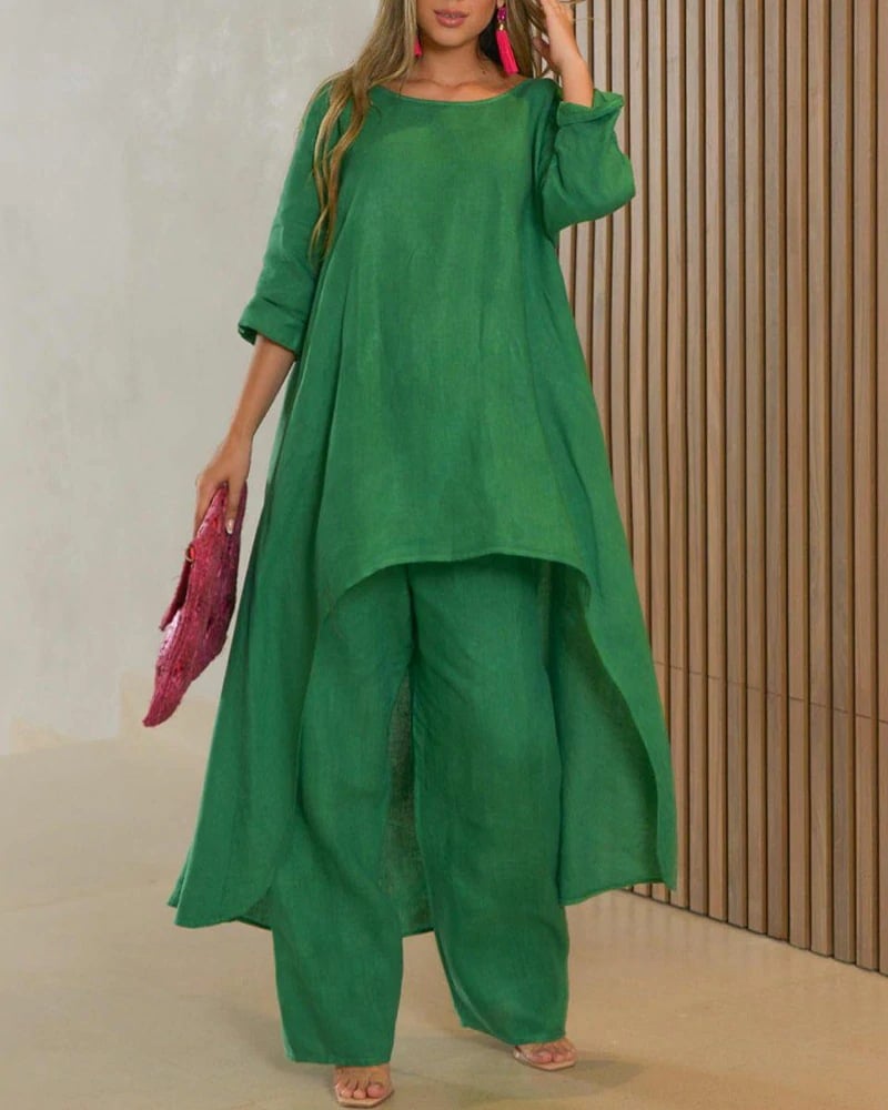Dorte™ | Women's Casual Linen Set