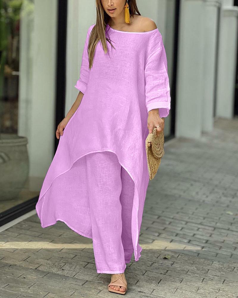 Dorte™ | Women's Casual Linen Set