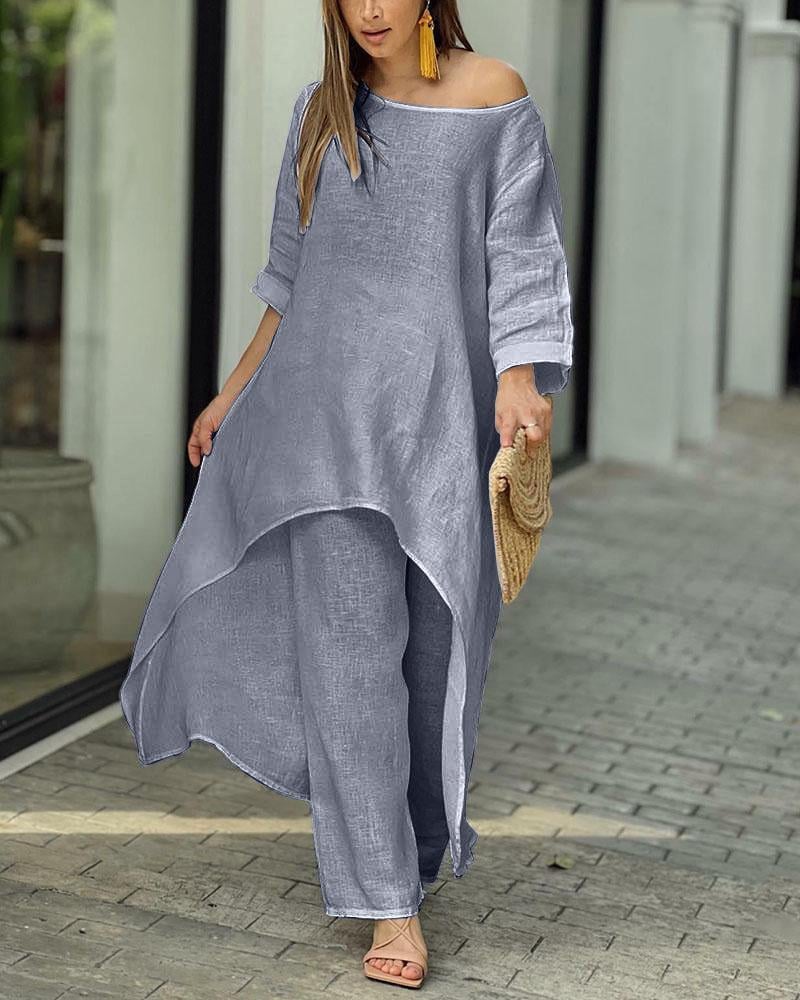 Dorte™ | Women's Casual Linen Set