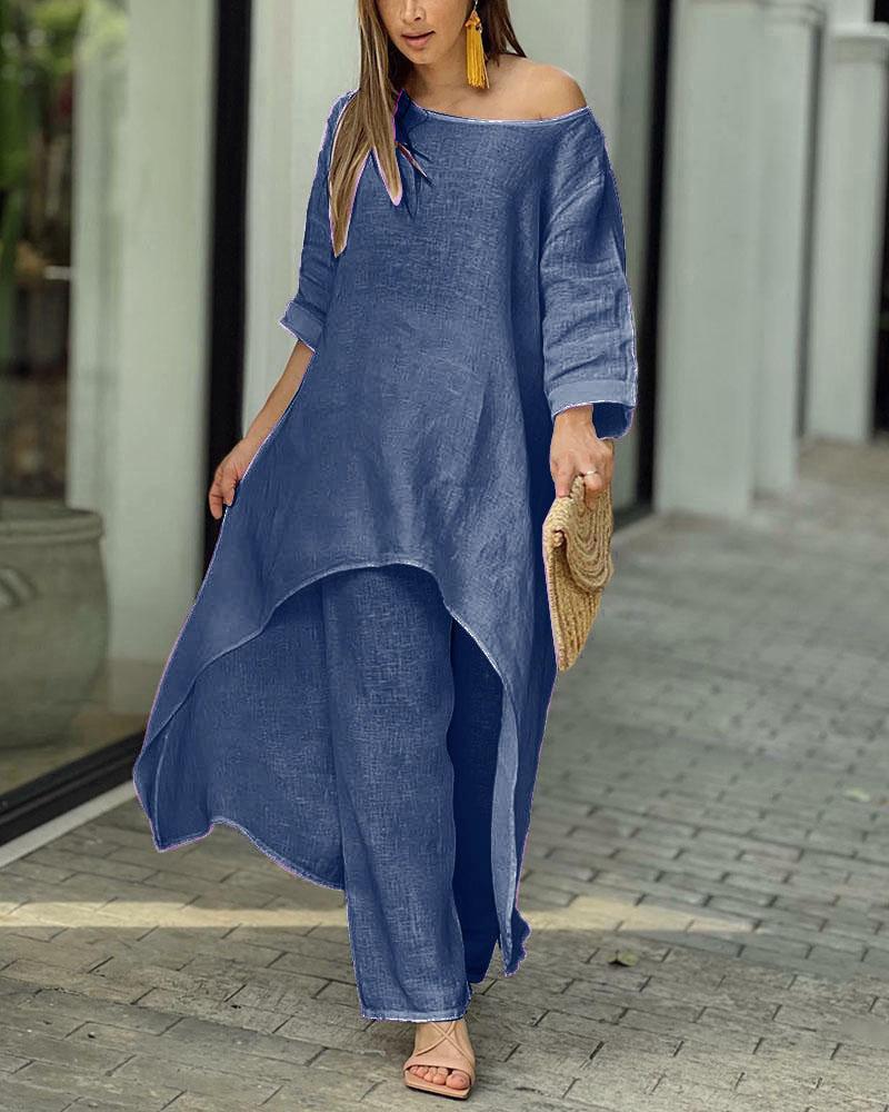 Dorte™ | Women's Casual Linen Set