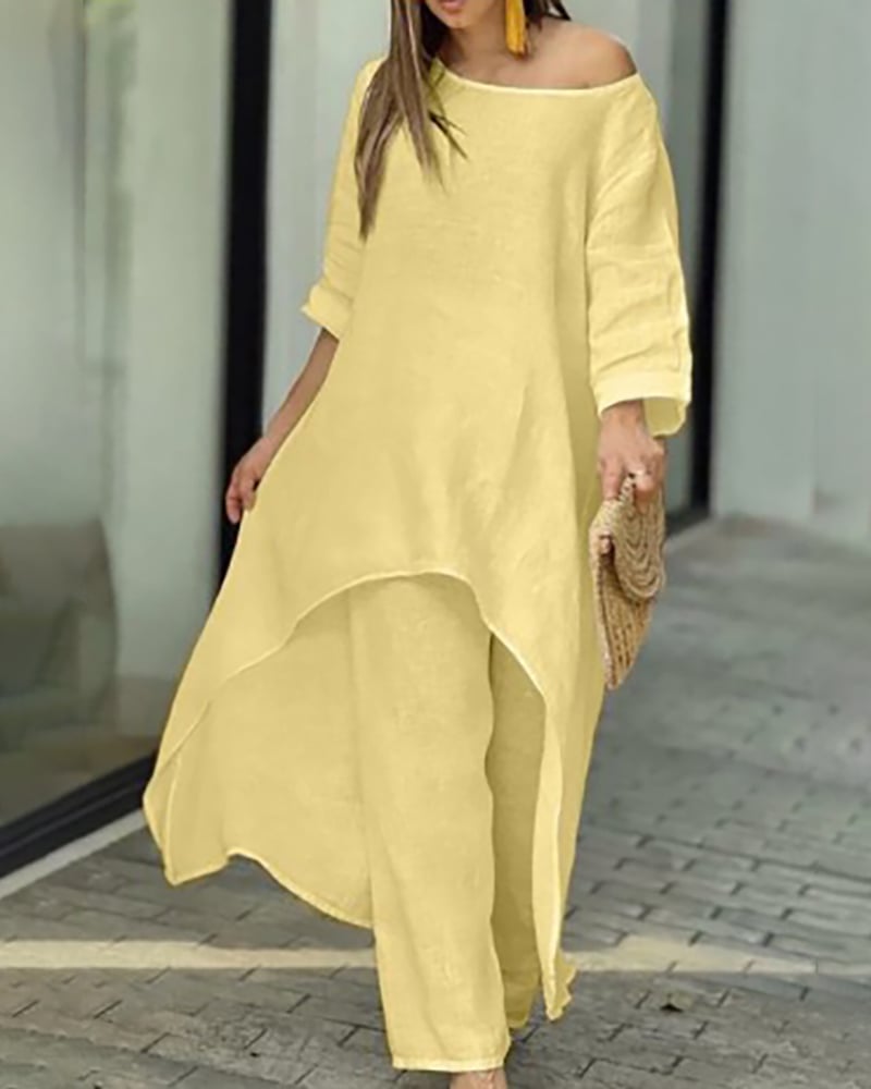 Dorte™ | Women's Casual Linen Set