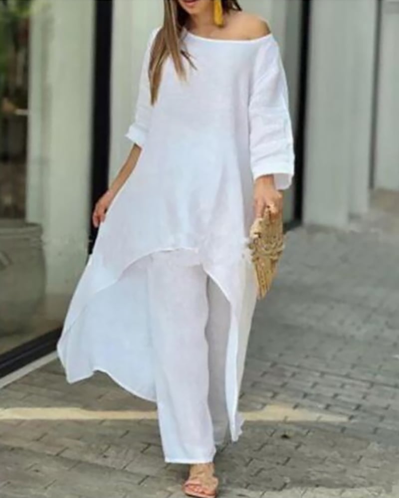 Dorte™ | Women's Casual Linen Set