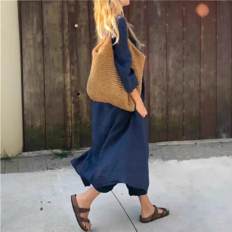 Dorte™ | 2-Piece Set with Pockets and V-Neck