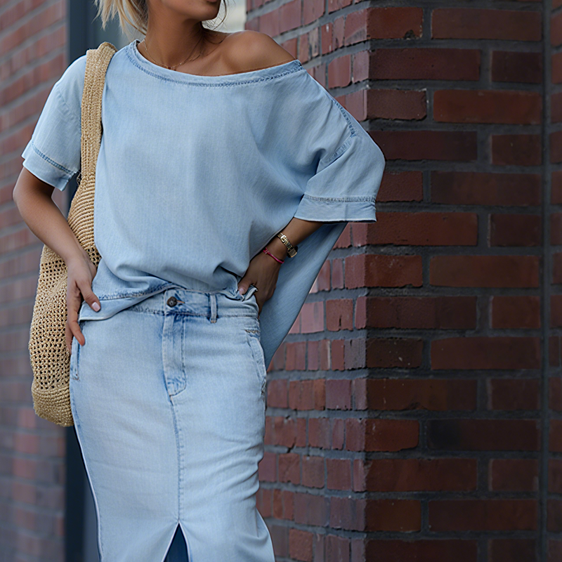 Freya™ | Denimdrøm i To Deler