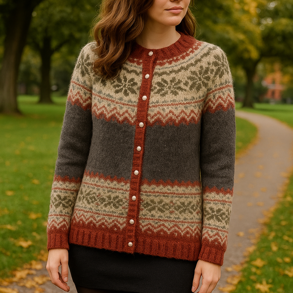 Freya™ | Tradisjonell Cardigan for Damer