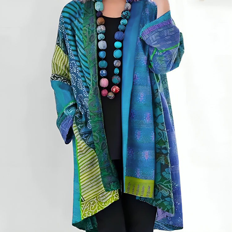 Dorte™ | Bohemian Cardigan in Cotton and Linen