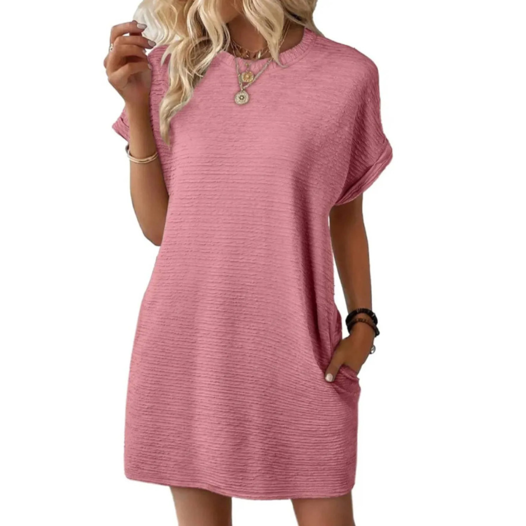 Dorte™ | Casual Minimalist Round Neck Summer Dress