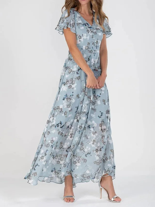 BRENDA™ – Robe Maxi Florale Fluide