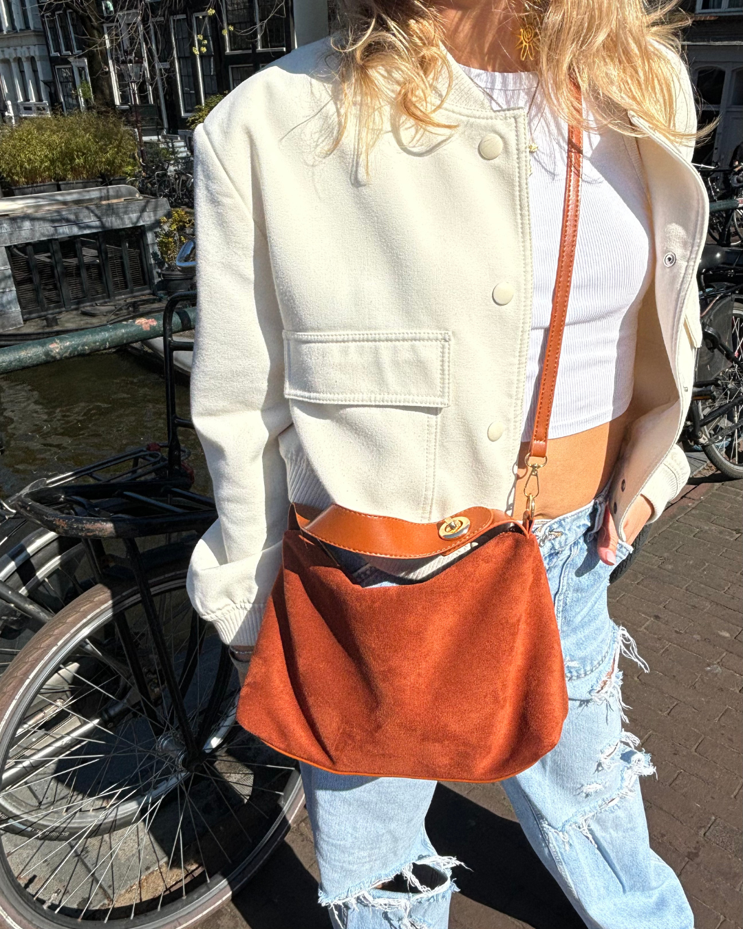 Retro Textured Bag