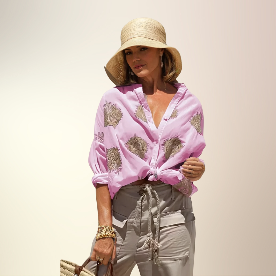 Rose - Blouse Légère et Chic
