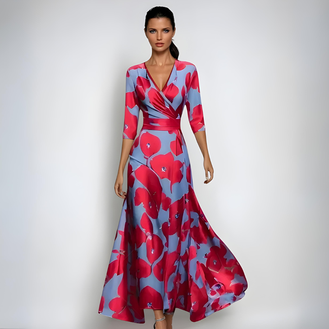 JOCELYN™ - Robe Florale Sophistiquée