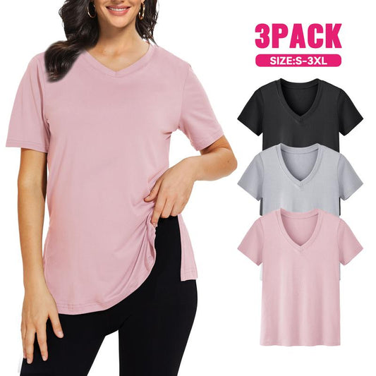 SELENA™ - T-shirt décontracté à coupe ample (Pack de 3)