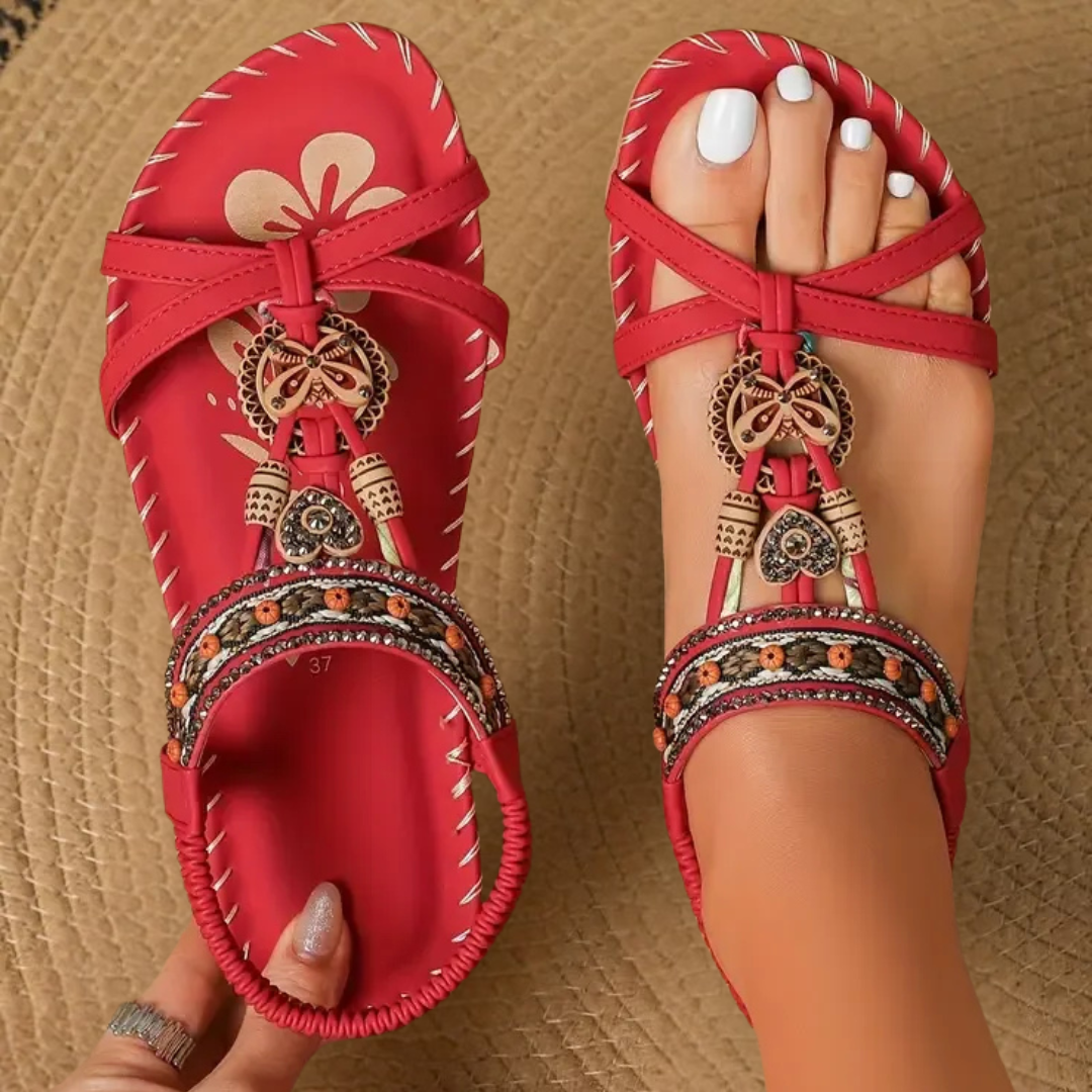 Freya™ | Ortopediske sandaler i Ibiza-stil