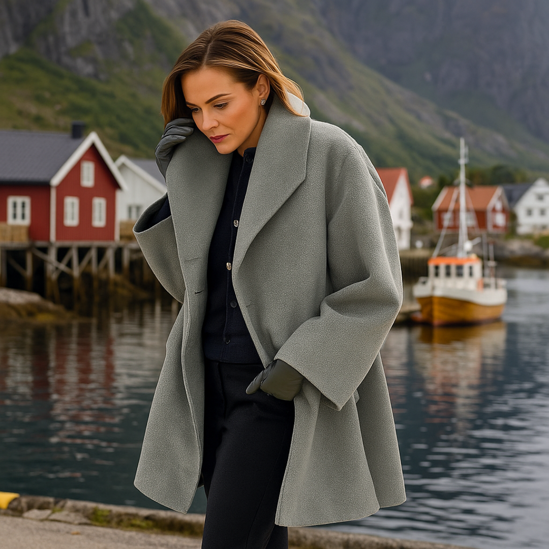 Freya™ | Elegant Vindavvisende Mellanjacka