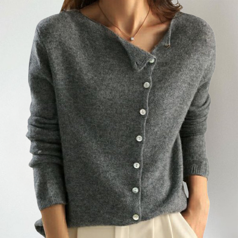 Freya™ | Asymmetrisk Knappetopp